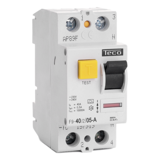 [/F940205A] Residual current circuit breaker TC 2P 40A 500mA type A