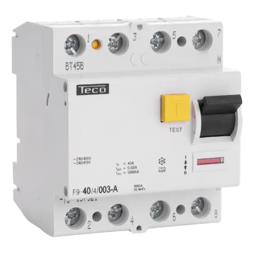 [/F9404003A] Inter. diff. Teco 4P 40A 30mA Type A