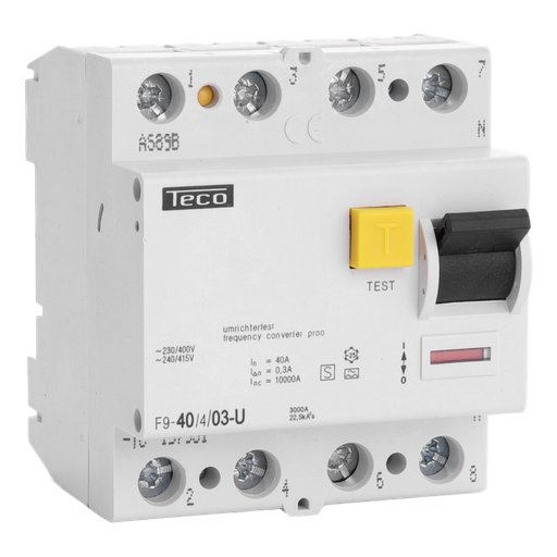 [/F940403U] Inter. diff. Teco 4P 40A 300mA Type A Var. F.