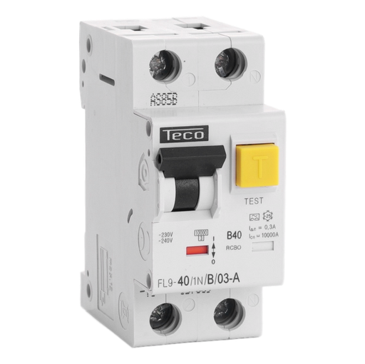 [/FL9401NB03A] Disj. diff. Teco 1N 40A Courbe B Type A 300mA