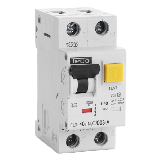 [/FL9401NC003A] Disj. diff. Teco 1N 40A Courbe C Type A 30mA