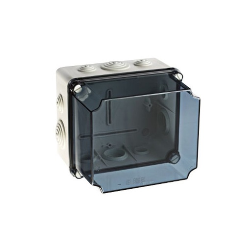 [/GSVT171] Junction box 175x151x155 + cable gland + transparent high cover