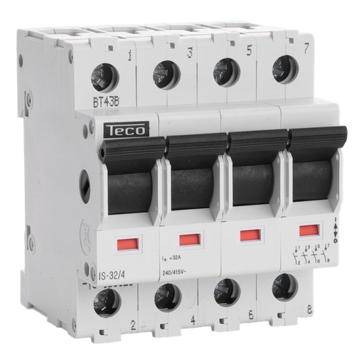 [/IS324] Interrupteur sectionneur Teco 4P 32A