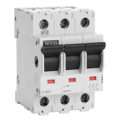 [/IS633] Scheiderschakelaar Teco 3P 63A