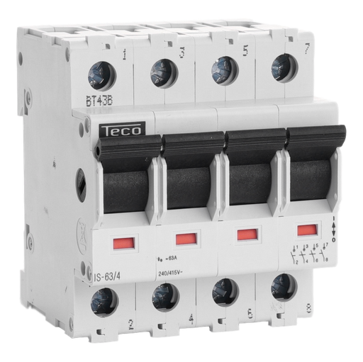 [/IS634] Scheiderschakelaar Teco 4P 63A