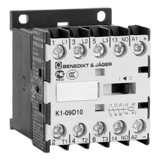 [/K109D1024] Mini contacteur 4kW 3~400V 24V 50/60Hz