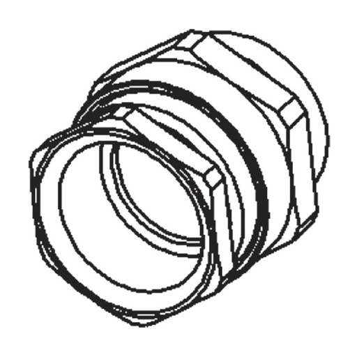 [/L54M12] Wartel messing IP54 M12