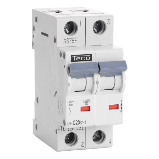 [/L9C2024] MCB Teco 2P 20A 4,5kA Curve C