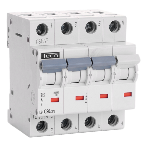 [/L9C203N] Automaat Teco 3N 20A 10kA Curve C