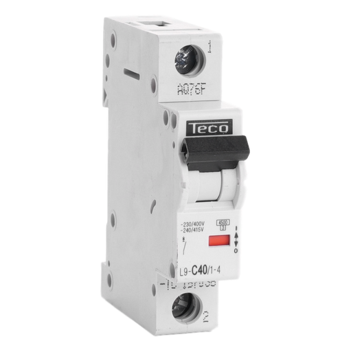 [/L9C4014] Disjoncteur Teco 1P 40A 4,5kA Courbe C