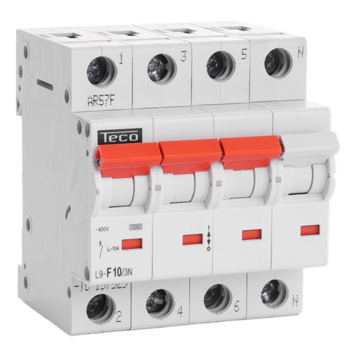 [/L9F103N] Disjoncteur Teco 3N 10A  Courbe F NBN C 61142