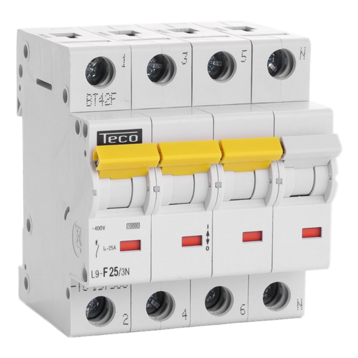 [/L9F253N] Automaat Teco 3N 25A Curve F NBN C 61142