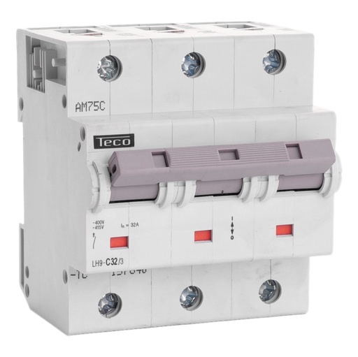 [/LH323C] Automaat Teco 3P 32A 25kA Curve C