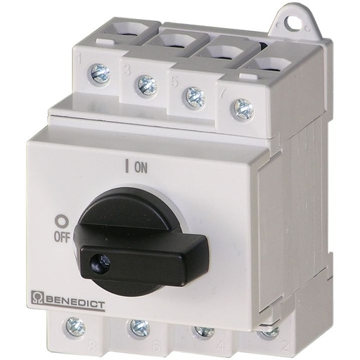 [/LS25SMAA2] Interrupteur modulaire DC 2 pôles 600Vdc 25A