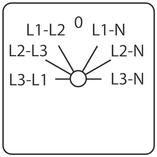 [/M10HSMAV1] Voltmeter selector switch 3 line and 3 phase voltages