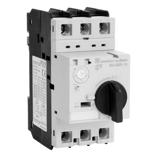 [/M432R10] Motorbeveiligingschak. Instelb.: 6-10A 100kA