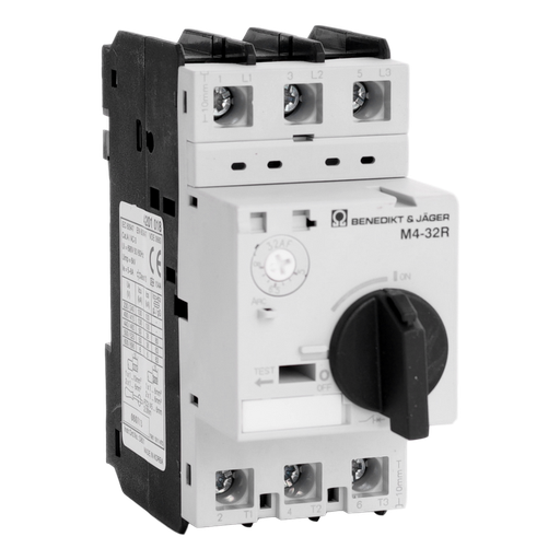[/M432R8] Motorbeveiligingschak. Instelb.: 5-8A 100kA