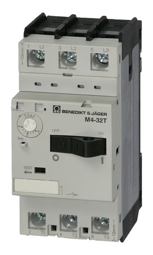 [/M432T6] Motorbeveiligingschak. Instelb.: 4-6A 100kA