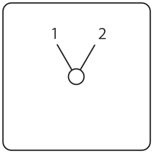 [/M4HZW3] Compacte wisselschakelaar zonder 0-positie (16-22.5mm)