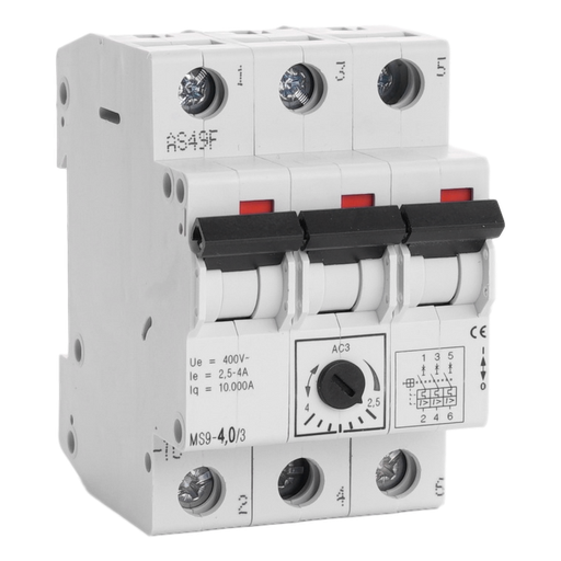 [/MS94.03] Motorbeveiligingsautomaat Teco 3P 2,50 - 4,00A