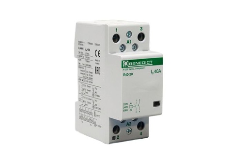 [/R2002230] Modulaire contactor B&J 20A 230VAC 2NG
