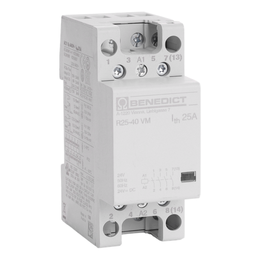 [/R2540230] Contacteur modulaire  25A 230VAC  4NO