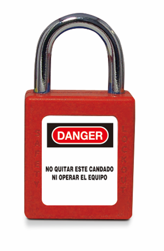[/SOFC/ABS-25RJ] Hangslot ABS rood