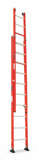 [/SOFEF/E-7014] Echelle ext. manuelle, deux montants, 2x14 marches