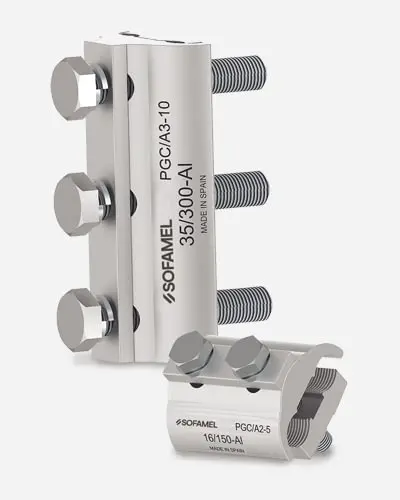[/SOFPGC/A3-10] Paral. conn. w. screw, tinned, 35-300/25-240mm²