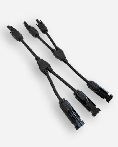 [/SOFSCF/D-2TL-1500V] Flex. connectoren MC4 voor 2 parallelle strings