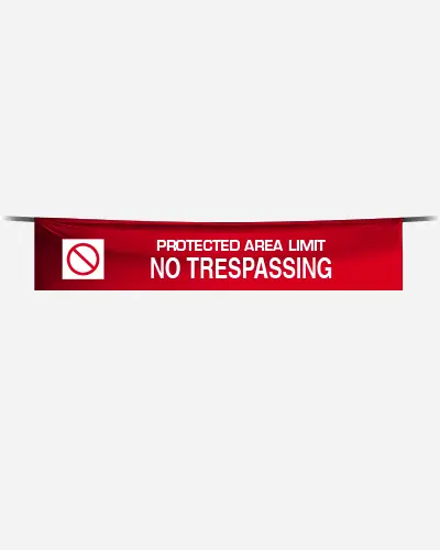 [/SOFST-73] Hangbord "Protected area…