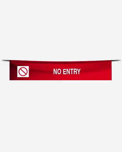 [/SOFST-74] Panneau suspendu "No entry…"