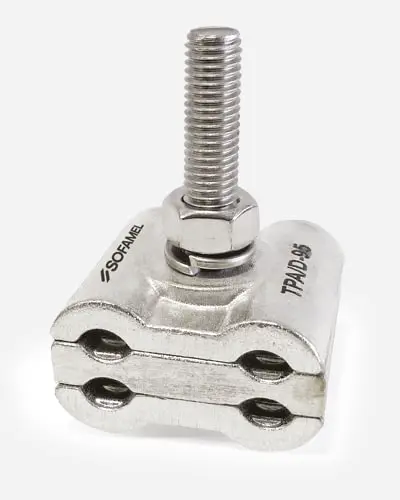 [/SOFTPA/D-95] Raccord en parallèle-vis, étamé 20µ, 4x95 mm²