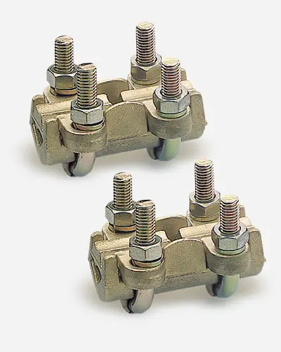 [/SOFTRM-25/120] Connector with screw, brass, 16-120mm²
