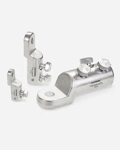 [/SOFTTG-150/10] Soulier de câble-vis-tête fus. 150mm² M10