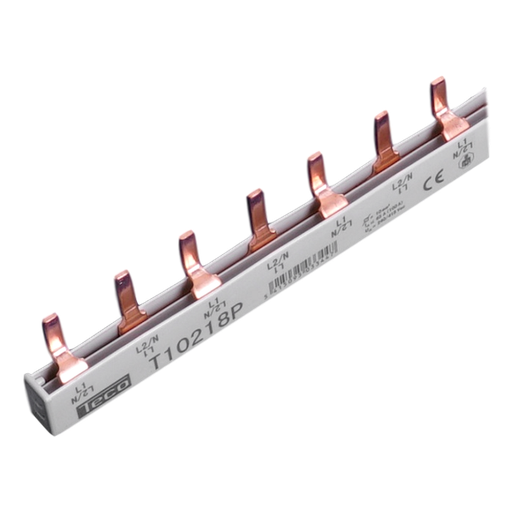 [/T10218P] Kamgeleider  pen Teco 10mm² 18mod 2p