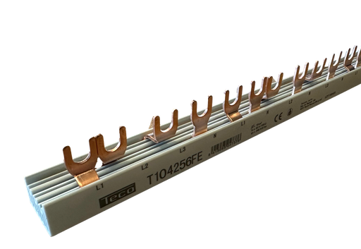 [/T104256FE] Section rails fork Teco 10mm² 56mod 4p-2p distributed
