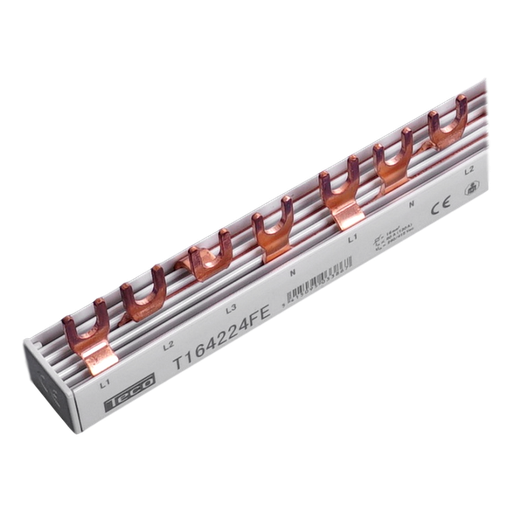 [/T164224FE] Section rails fork Teco 16mm² 24mod 4-2p distributed