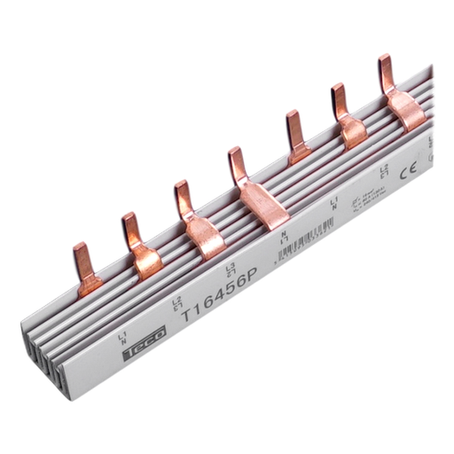 [/T16456P] Section rails pin Teco 16mm² 56mod 4p