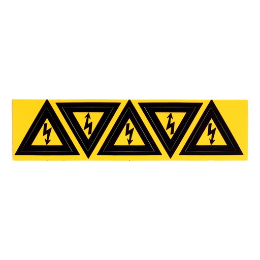 [/TEV25] Triangle sécurité vinyl 25mm