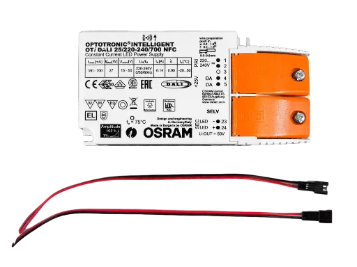 [/TLC009DS2] (AS) Driver DALI OSRAM 500mA TECO KUANA S (2 pcs) + anti-tract.