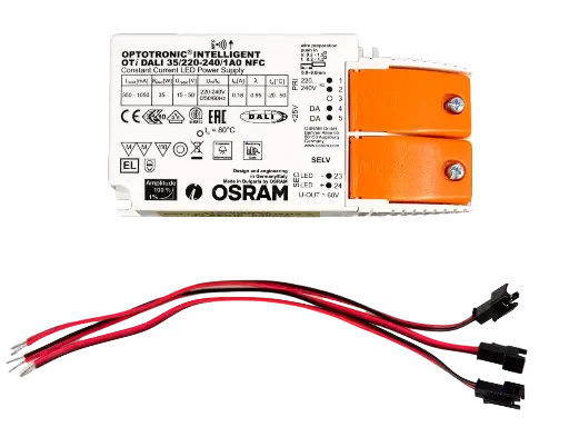 [/TLC009DS3] (AS) Driver DALI OSRAM 500mA TECO KUANA S (3 pcs) + anti-tract.