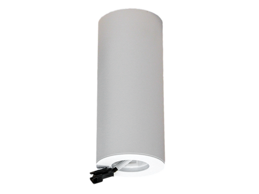 [/TLC110XW55DSR] Base Ronde 55x130 pour TECO LED NAULA Blanc 1x10W Dim