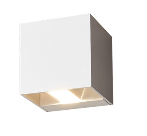 [/TLC205WW60C1] LED Wall Lamp Teco CUSCO 10x10x10 2x5W 3000K Ra90 Dim Bl.