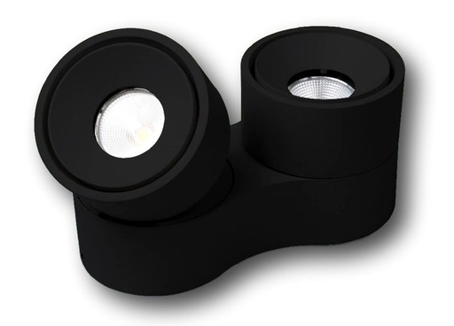 [/TLC210WB32X0] LED Spotlight Teco KALA 2x10W 212x100x103 32° 2700K Ra90 Dim Black
