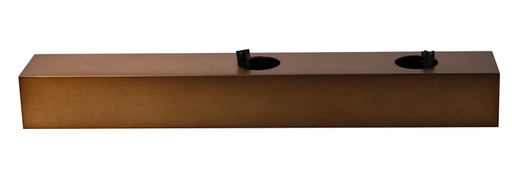 [/TLC220XE0DSS] Base Rectang. 335x50x40 pour LED TECO NAULA Bronze 2x10W Dim