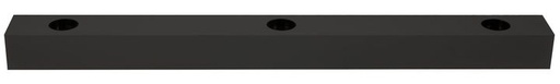 [/TLC330XBEDSS] Rechth Basis 560x50x40 voor TECO LED NAULA Zw. 3x10W Sym Dim