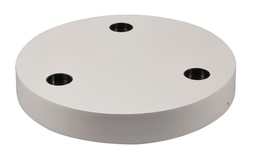 [/TLC330XW0DSR] Round Base 260x37 for Teco NAULA LEDs White 3x10W Dim