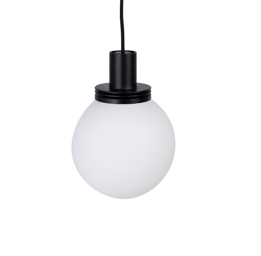 [/TLC710WB25S2] Suspension LED TECO NAULA Boule Ø100 2700K 9W Dim. Noir