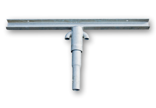 [/TLUR60TR1500] Traverse acier galvanisé 1500mm pour 3 projecteurs mât Ø60